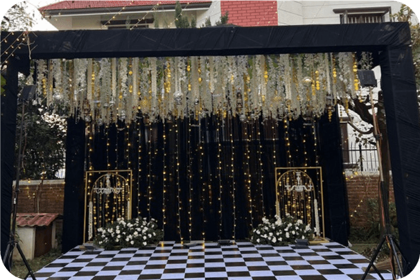 Sangeet Backdrop - Design 3