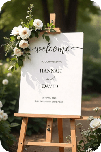 Welcome Signage - Design 1