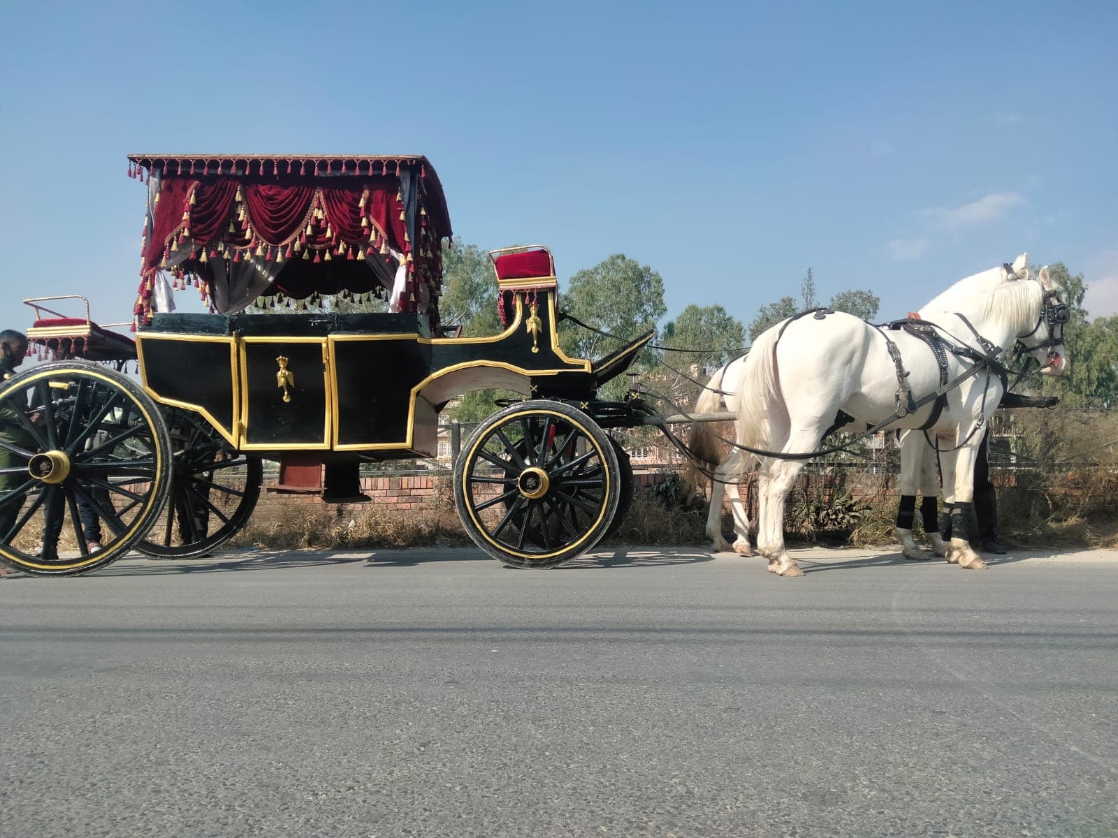 A luxury wedding car arranged by KS Events